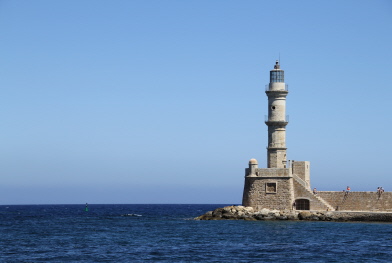 Leuchtturm in Chania/Crete